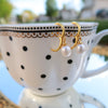 FRESHWATER PEARL HUGGIES - Gold