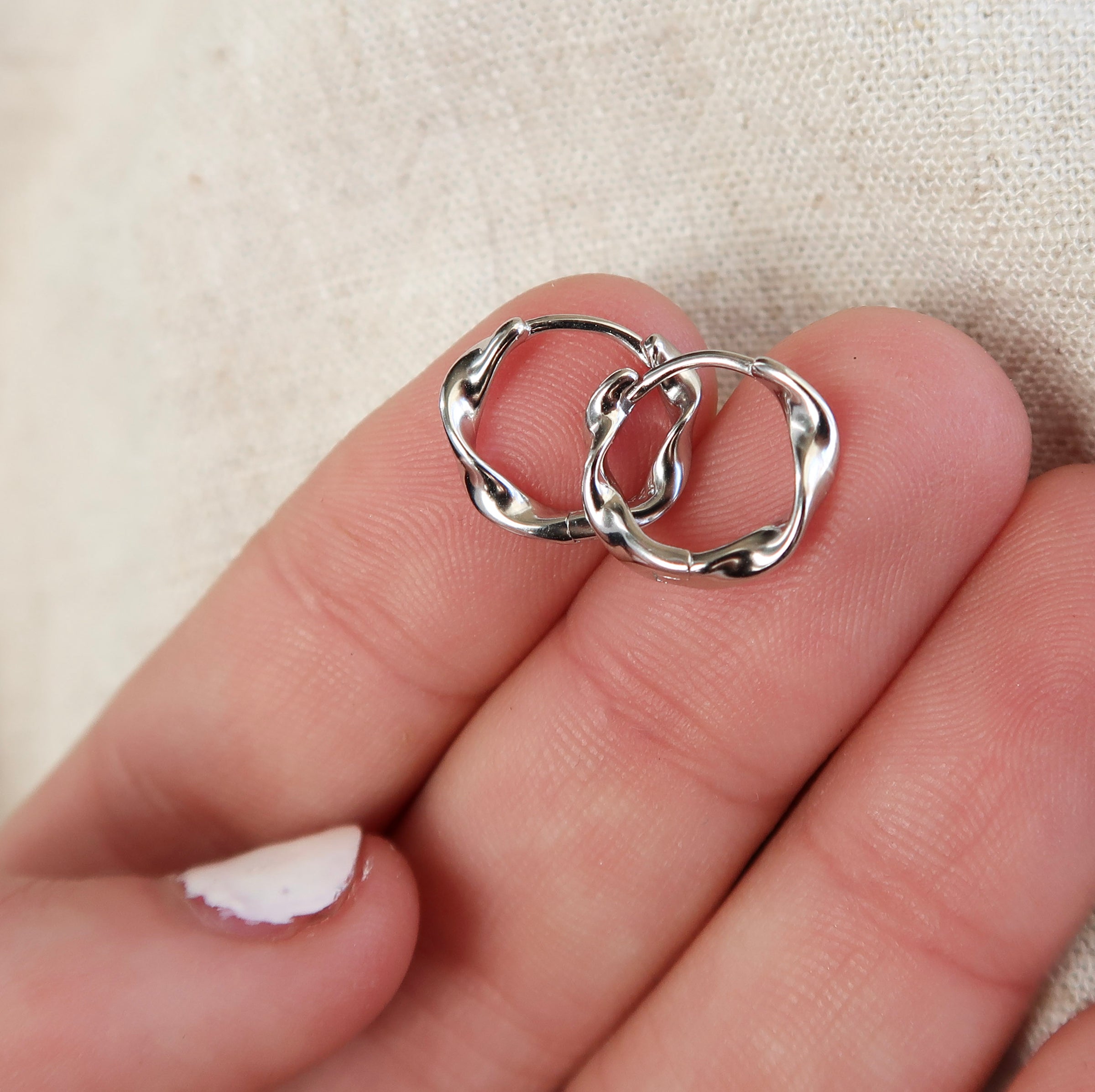 TWIST HUGGIES - Silver