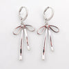 BOW HUGGIES - SILVER