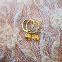 HEART HUGGIES - Gold