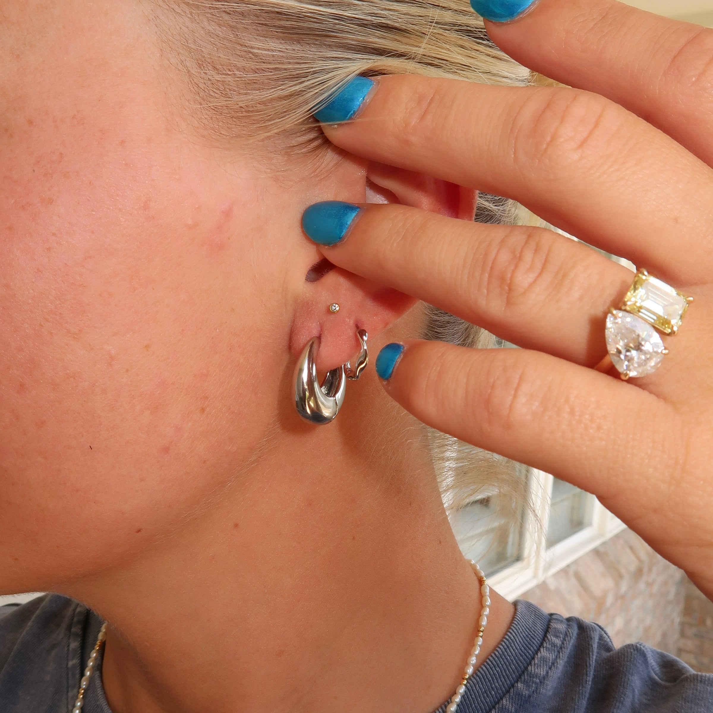 EARRING OF THE MONTH - Silver