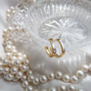 PEARL INLAY HUGGIES - Gold